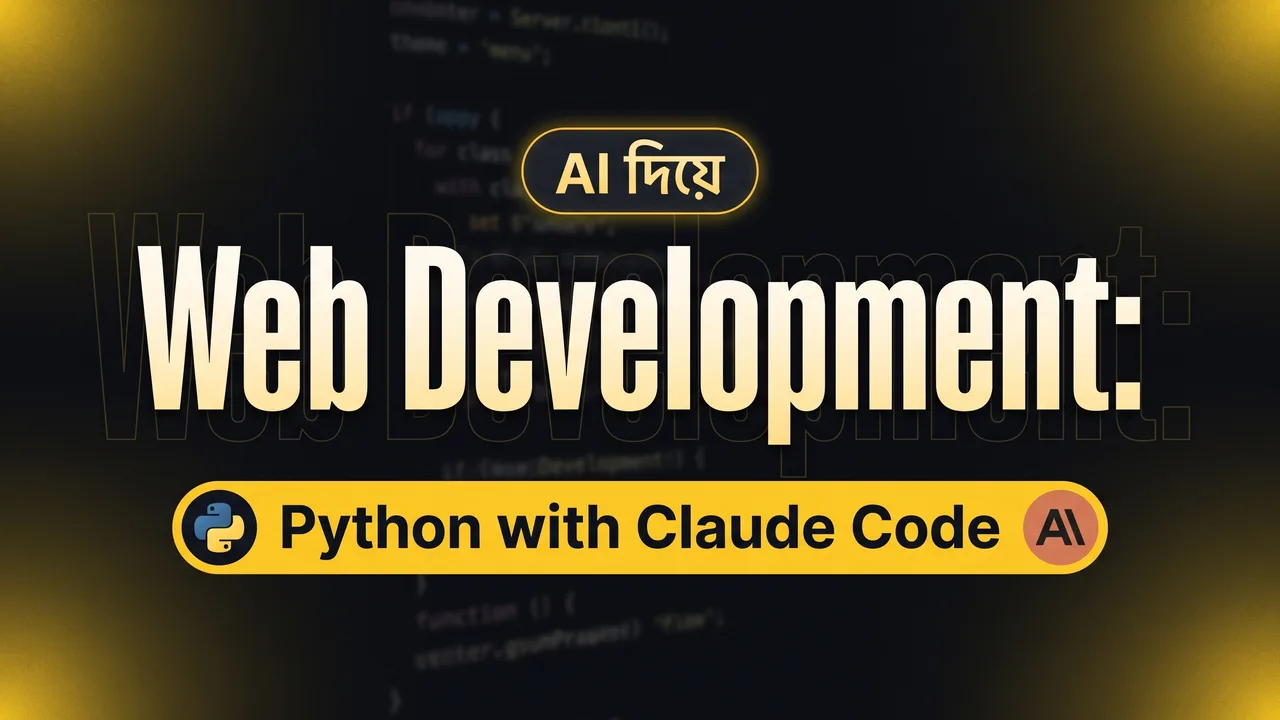 AI-Powered Web Development with Python & Claude Code
